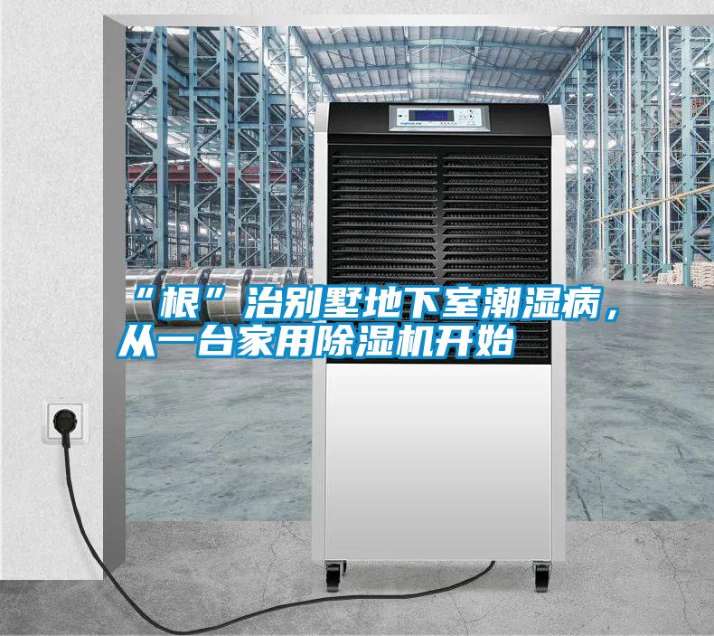 “根”治別墅地下室潮濕病，從一臺家用除濕機開始