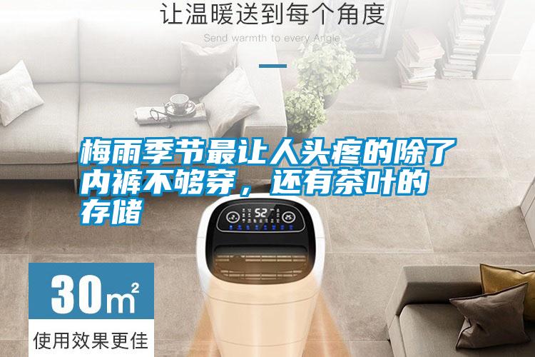 梅雨季節(jié)最讓人頭疼的除了內(nèi)褲不夠穿，還有茶葉的存儲(chǔ)