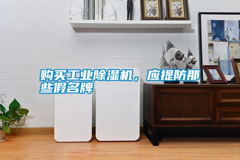 購(gòu)買工業(yè)除濕機(jī)，應(yīng)提防那些假名牌