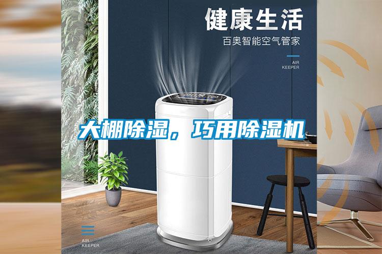 大棚除濕，巧用除濕機