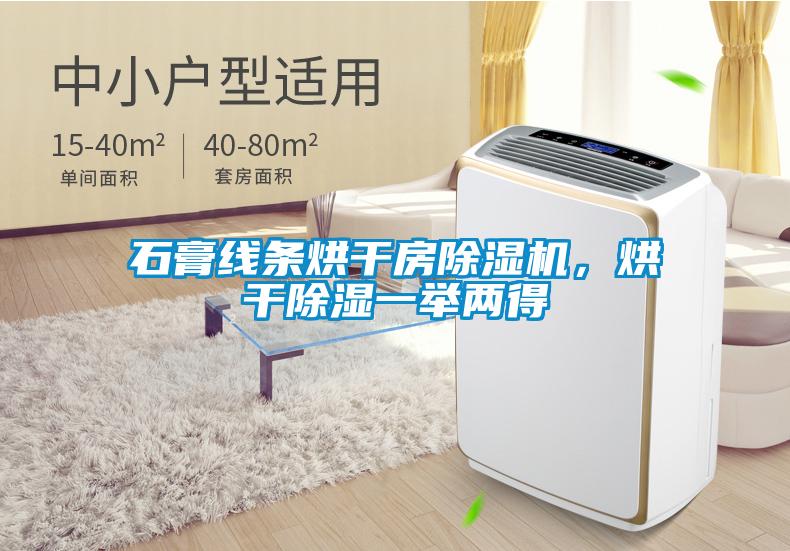 石膏線條烘干房除濕機，烘干除濕一舉兩得