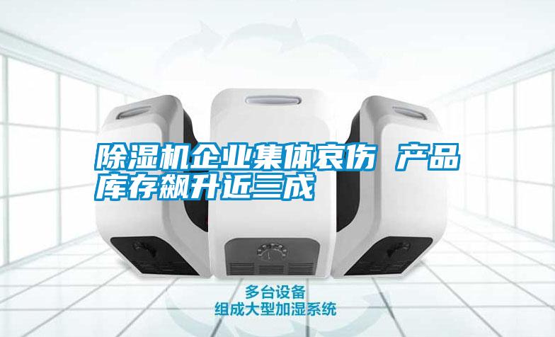 除濕機企業(yè)集體哀傷 產品庫存飆升近三成