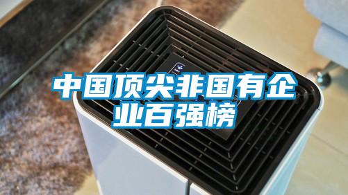 中國頂尖非國有企業百強榜