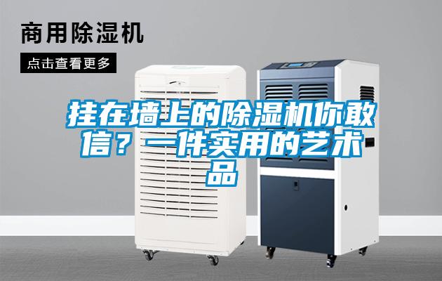 掛在墻上的除濕機(jī)你敢信？一件實(shí)用的藝術(shù)品