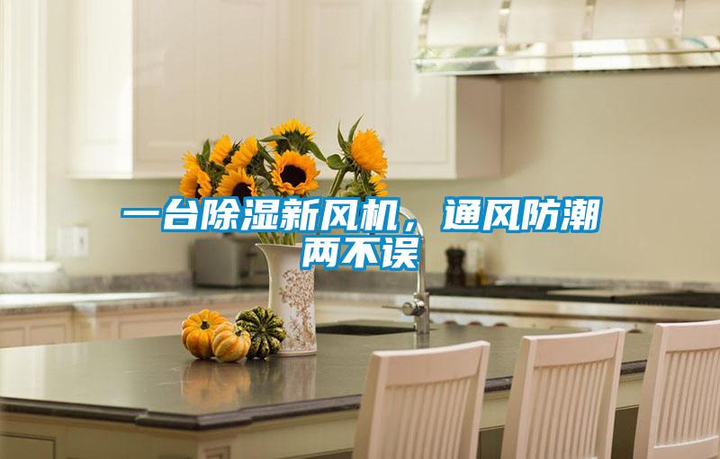 一臺除濕新風機，通風防潮兩不誤