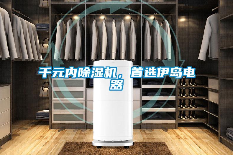 千元內除濕機，首選伊島電器