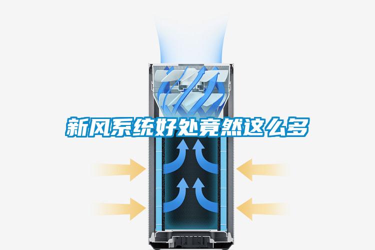 新風系統好處竟然這么多