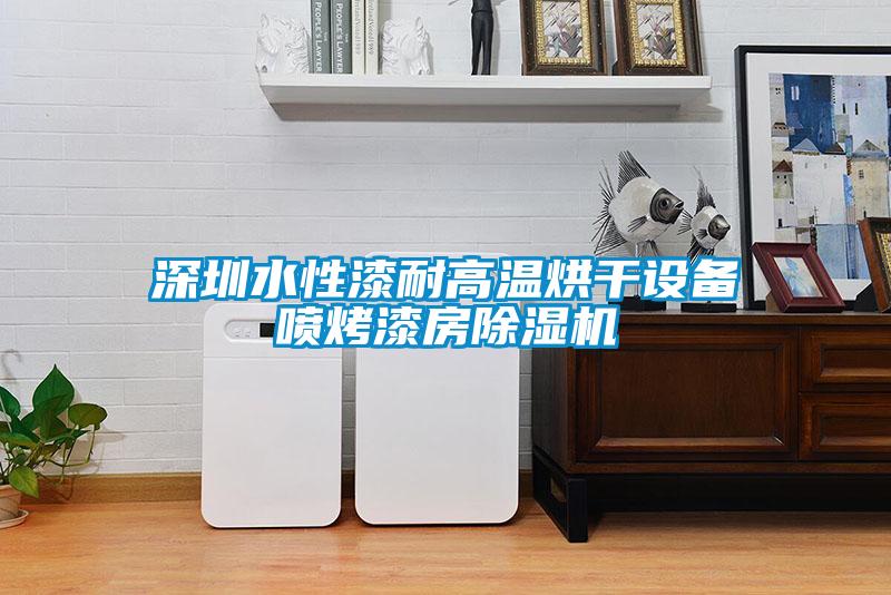 深圳水性漆耐高溫烘干設備噴烤漆房除濕機