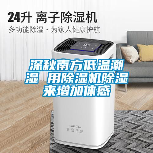 深秋南方低溫潮濕 用除濕機除濕來增加體感