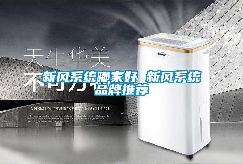 新風系統哪家好 新風系統品牌推薦