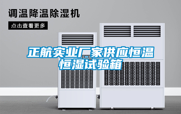 正航實(shí)業(yè)廠(chǎng)家供應(yīng)恒溫恒濕試驗(yàn)箱