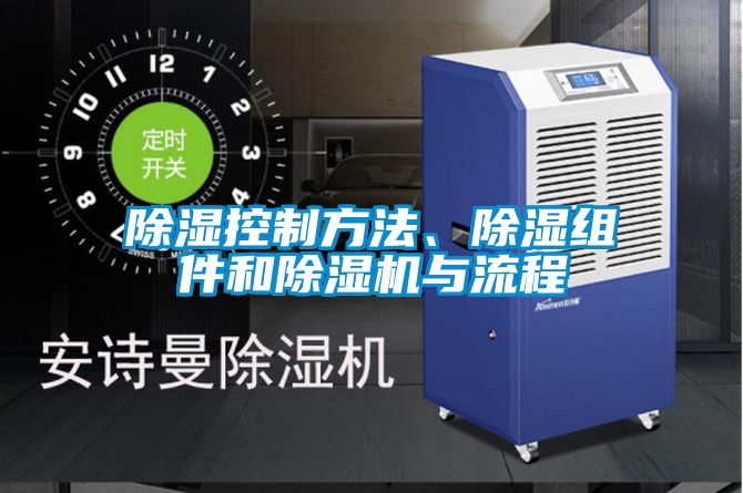 除濕控制方法、除濕組件和除濕機與流程