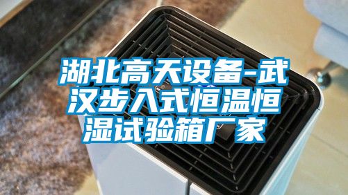 湖北高天設備-武漢步入式恒溫恒濕試驗箱廠家
