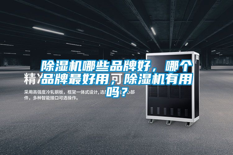 除濕機哪些品牌好，哪個品牌最好用，除濕機有用嗎？