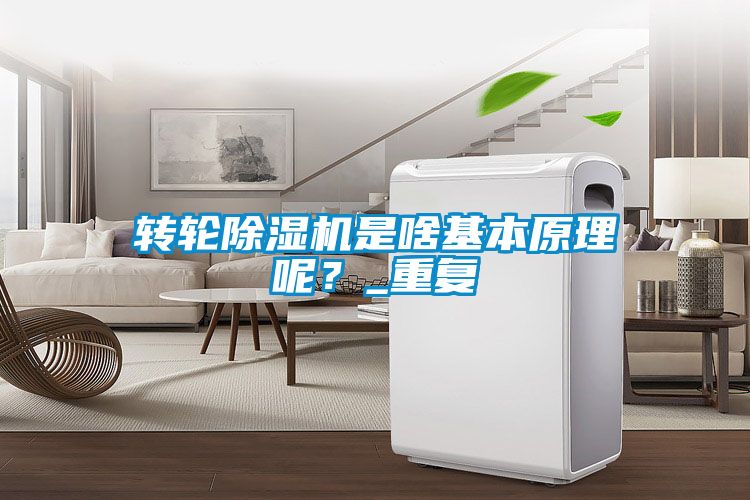 轉輪除濕機是啥基本原理呢？_重復