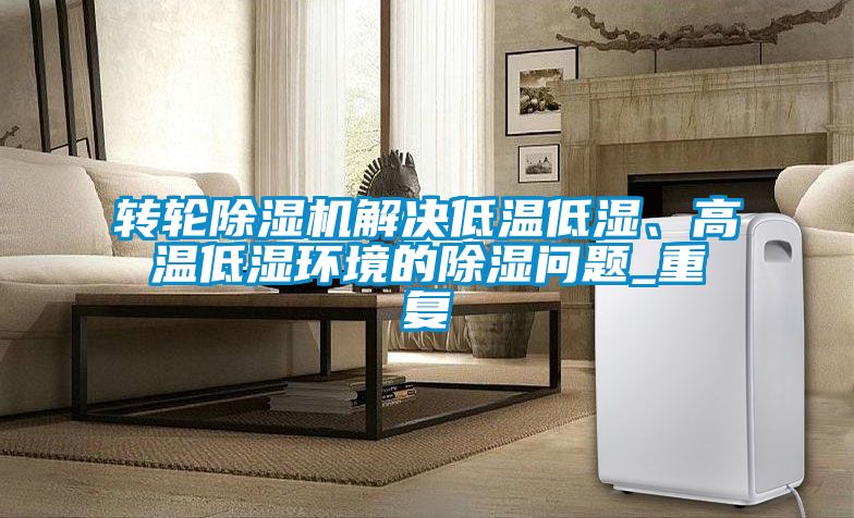 轉輪除濕機解決低溫低濕、高溫低濕環境的除濕問題_重復