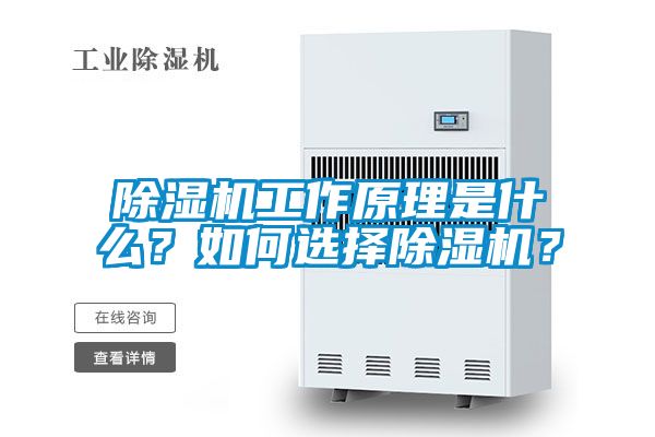 除濕機工作原理是什么？如何選擇除濕機？