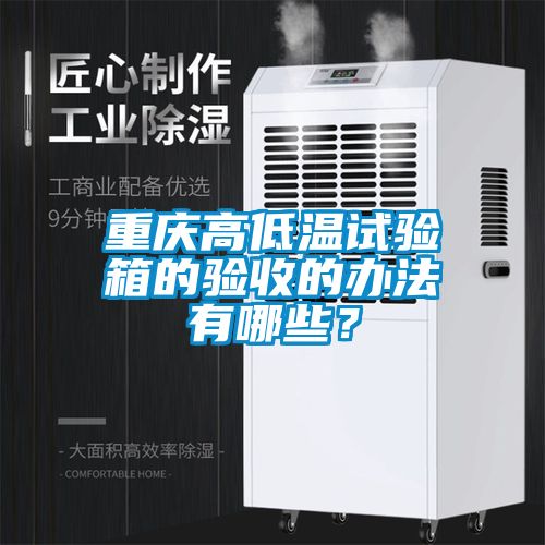 重慶高低溫試驗箱的驗收的辦法有哪些？