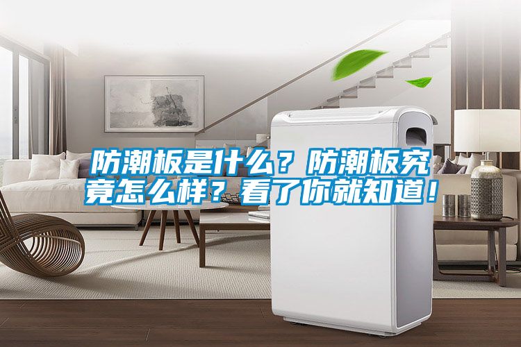 防潮板是什么？防潮板究竟怎么樣？看了你就知道！