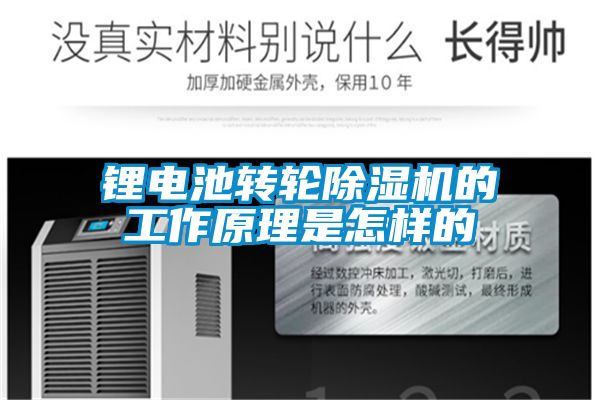 鋰電池轉輪除濕機的工作原理是怎樣的